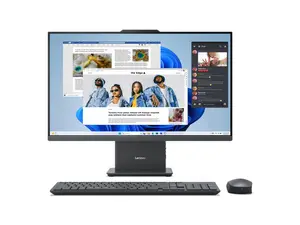 Lenovo IdeaCentre 27ARR9 F0HQ0061US All-in-One Computer - 27" Full HD Touchscreen - AMD Ryzen 5 8645HS - 16 GB - 512 GB SSD -  Windows 11 Home - AMD Radeon 760M Graphics - Wi-Fi 6E- 135W
