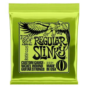 Ernie Ball 2221 Regular Slinky Nickel Wound Electric Guitar Strings