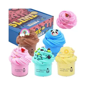 Butter slime peach slime, cloud slime, fluffy foaming slime, ramen cotton slime, children's toy