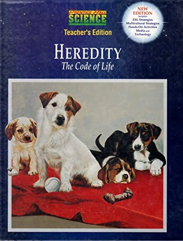USED Book - Prentice Hall Science: Heredity the Code of Life by Anthea Maton (Hardcover) - english