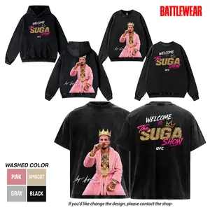 "SUGA" SEAN O'MALLEY TEE Welcome To The Suga Show , Sugar Sean Vintage UFC, MMA Graphic Tee, UFC MMA Shirt, Gym Wear, Gift for Fighters, Sports Apparel