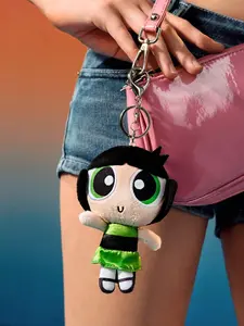 THE POWERPUFF GIRLS 1pc Cute Cartoon Character Plush Pendant Bag Accessory