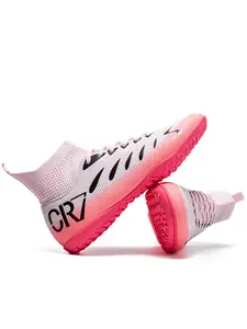 Professional Men's TF Soccer Shoes, Football Shoes, Football Field Boots, Anti-Slip Wear-Resistant Outdoor Sports Training Boots, Comfortable Breathable Artificial Grass Cleats