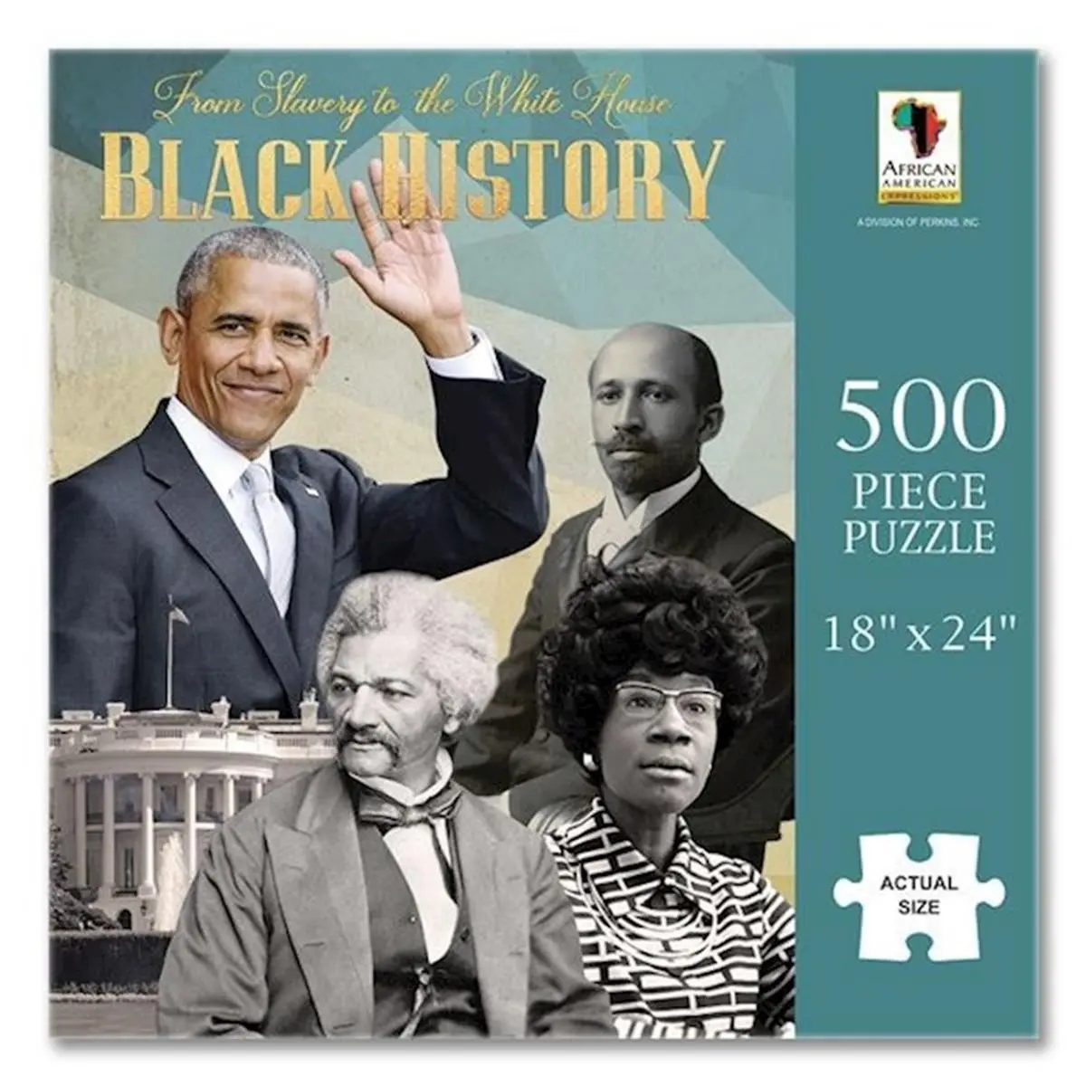 African American Expressions 500-Piece 18 in. Jigsaw Puzzle - Black History Board Toy for Farm Animal & Poultry Enthusiasts