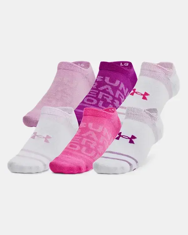 Under Armour Essential Unisex 6-Pack No-Show Socks