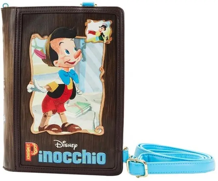 LOUNGEFLY DISNEY: CLASSIC BOOKS PINOCCHIO CONVERTIBLE CROSS BODY BAG  [SPECIAL PRODUCTS] Backpack