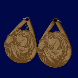 Chucky Earrings - Perfect for Fans of the Horror Genre