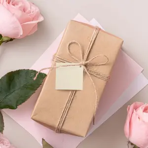 100 Pack Ivory Printable Diamond Shape Wedding Favor Gift Tags 2"