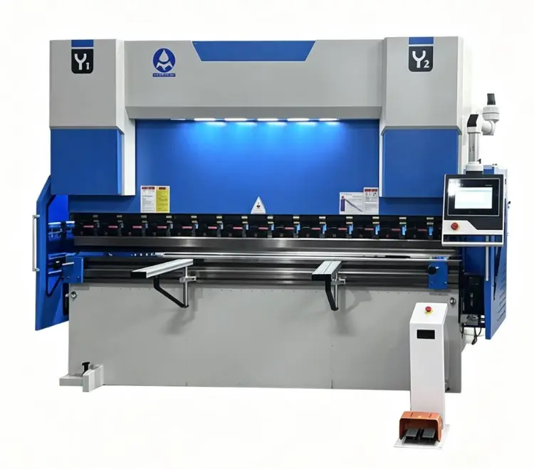 160T CNC Hydraulic Press Brake Bender, 3200MM, 4+1 Axis, DA53T Controller, Backgauge System, Electric Compensation, Quick Clamp for Carbon Steel, Aluminium, Stainless Steel