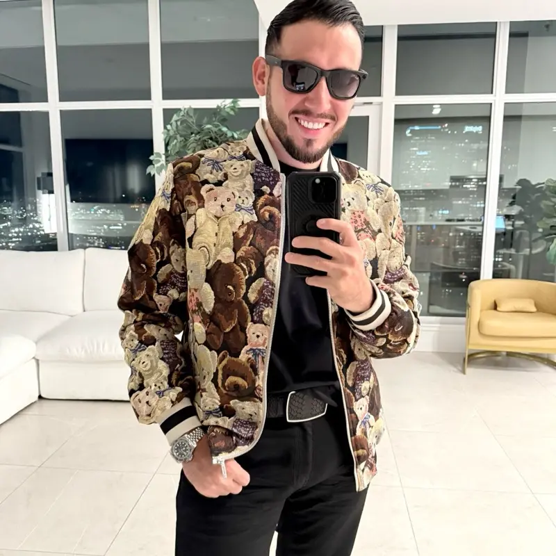 JACQUARD JACKET (FITTED) JACQUARD JACKET (FITTED)