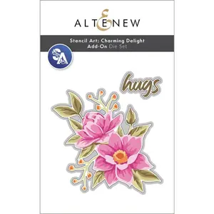 Stencil Art: Charming Delight Add-on Die Set