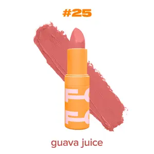 #25: Guava Juice Pink Color - Hydrating Deluxe Lipstick, Silky Smooth Application, Matte Finish Gloss Lipgloss