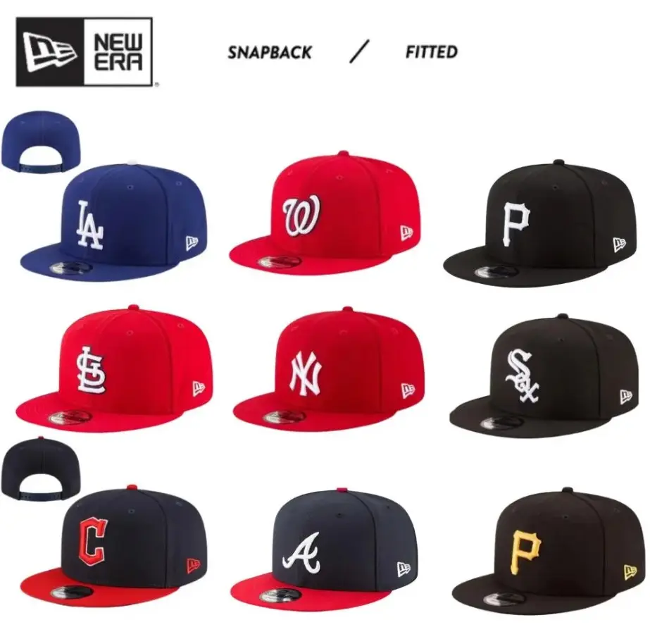 New Era MLB Dodgers Yankees 9FORTY 59FIFTY - Trending MLB Baseball Cap, Adjustable Unisex Dad Hat, Premium Embroidered Cotton Cap, Comfortable Lightweight Fit for Everyday Wear, Outdoor Adventures & Casual Fashion, Trending Tiktok, USA 2026