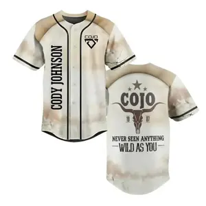 Cody Johnson Country Jersey - Baseball Music Jersey - Gift For Friends, Everyday Basic, Never Outdated, Comfortable Stretch