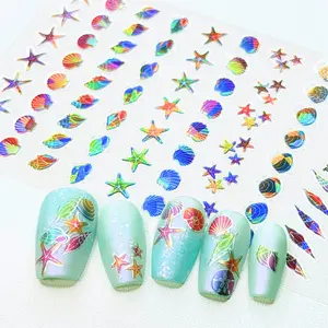 By the Seashore (MS-105) - Nail Art Sticker
