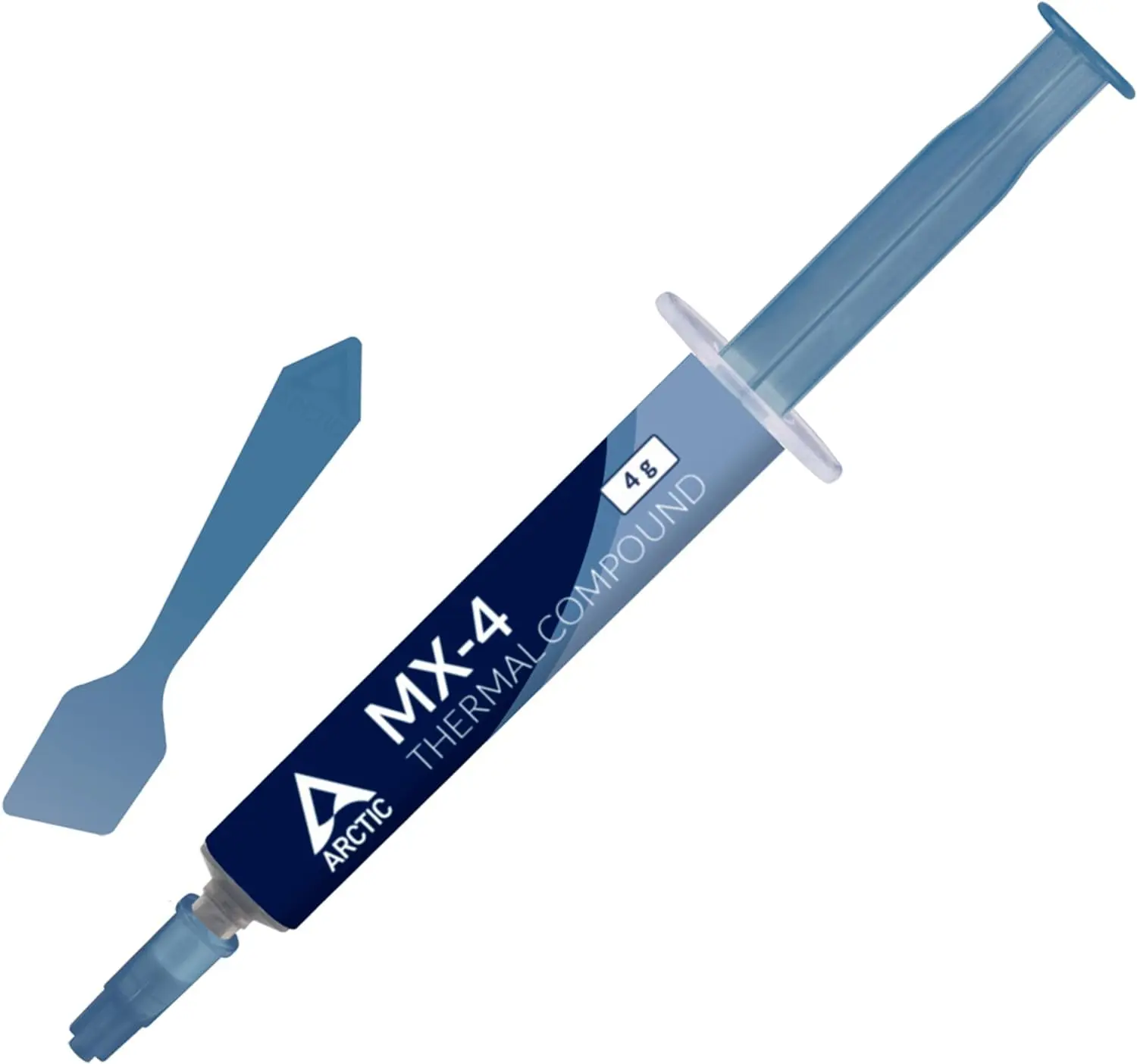 ARCTIC MX-4 Premium Thermal Paste (4 g, incl. Spatula) - High Thermal Conductivity, Long Durability, Safe Application for All CPUs/GPUs (PC Processors)