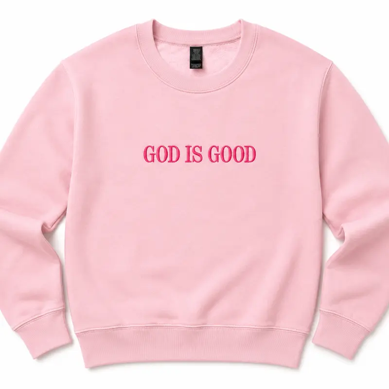 Faith Based Embroidered Sweatshirts