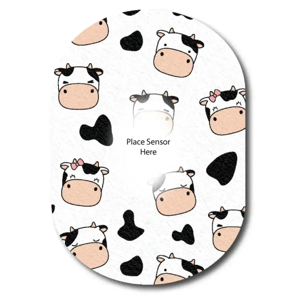 Bessie the Cow Underlay Patch for Sensitive Skin - Dexcom G6