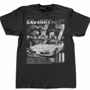 Legend Savanna Car Japanese Rx7 JDM Shirt, Weird Tokyo Anime D Tokyo Gifts For Sport Lovers Unisex Shirt