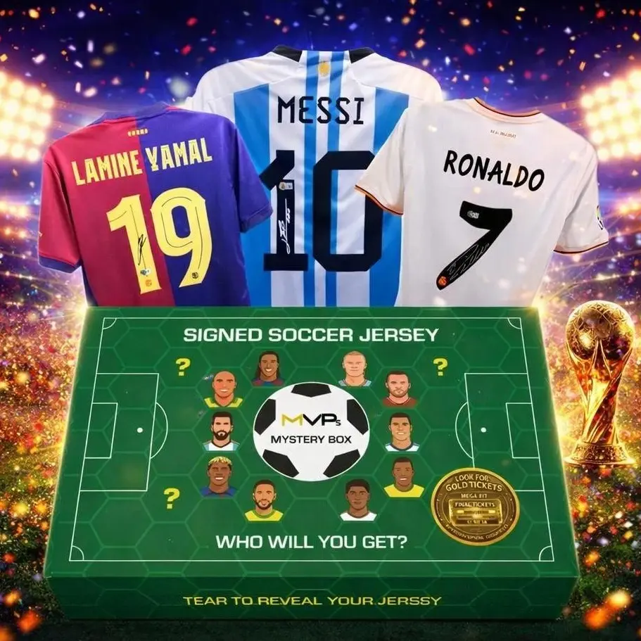 Soccer - Autographed Mystery Jersey Box - Beckett *Sealed