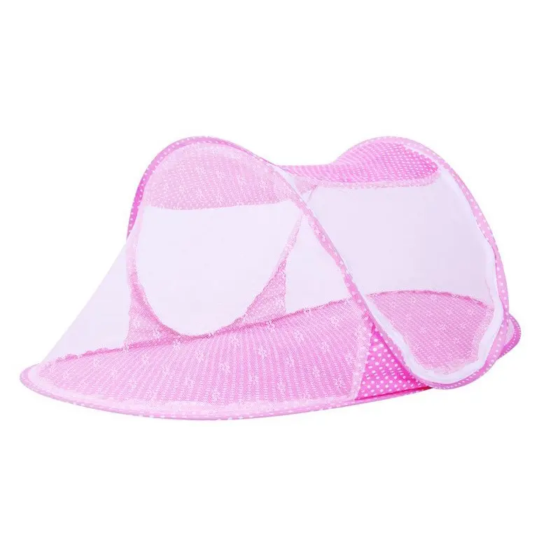 1pcs Foldable Mosquito Net for Kids, Baby Folding Mosquito Curtain, No Installation Required, Portable Infant Bed Protector, Newborn