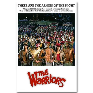 The Warriors Classic Movie Art Poster