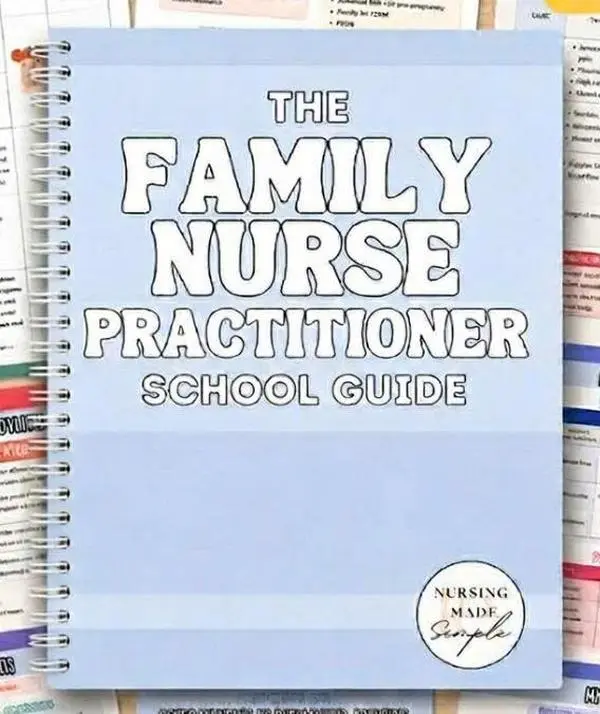 Comprehensive Family Nurse Practitioner Review Guide, 320-Page FNP Study Book with Clinical Charts, Exam Prep & Quick Reference