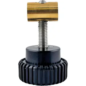 SPX1600PN Pump Swivel Nut and Knob Set Compatible with Hayward Super Pump 700 and Hayward MaxFlo Pump | Brass Nut Will Last a Lifetime | Compatible with Hayward Pool Pump Parts, Black