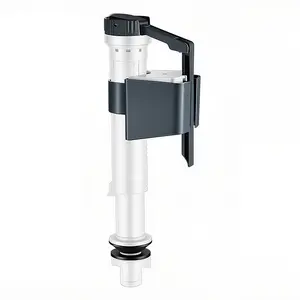 Universal Toilet Fill Valve, Reinforced ABS Construction, Quiet Fill, Anti-Leak, Easy Install, Fits Most Standard Toilets