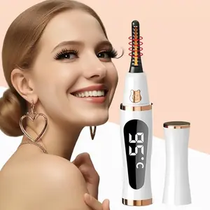 Portable Electric Lash Curler, USB Rechargeable, Quick & Long-Lasting Curl, Curl Lashes, Ideal for Home & Travel, Perfect Gift for Women