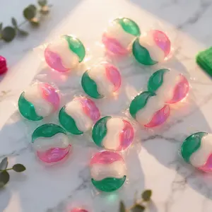 Luxurious Wooden Laundry Detergent Balls, Clean + Color Protection + Softening + Long-Lasting Fragrance, Portable, Laundry Products, 10/20/30 Pcs