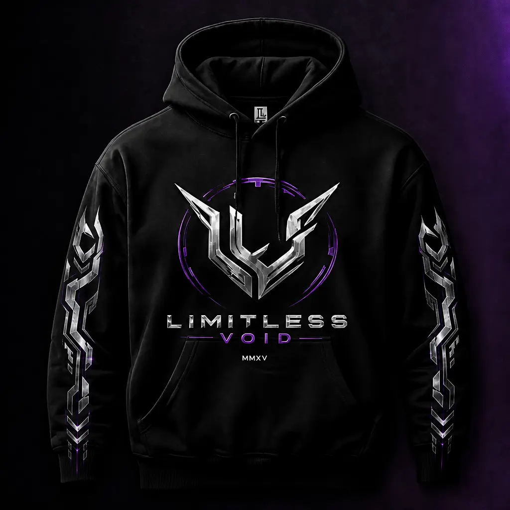 Black Void Tech Hoodie