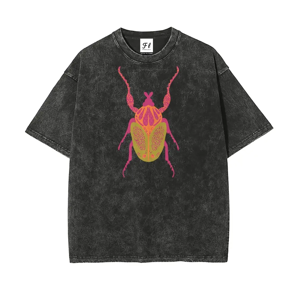 Vintage Graphic T-Shirt, Unisex Retro Oversized Streetwear Top in Pre-Shrunk Washed Cotton, Short-Sleeve, S-5XL, Tshirt