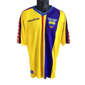 Marathon Ecuador 1998 Home Soccer Jersey - Sport Menswear, Football Top