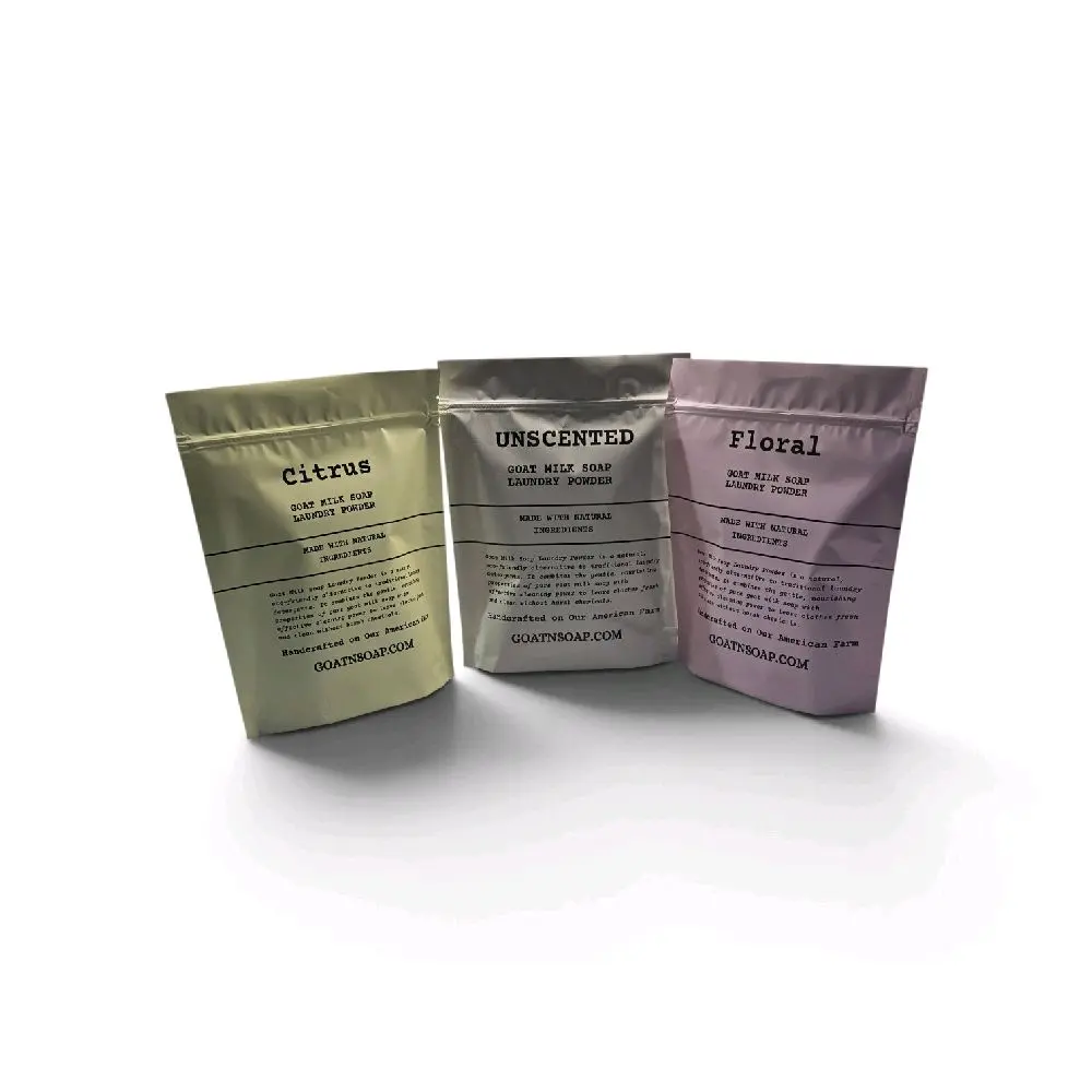 3lb Goat Milk Soap Laundry Powder, nontoxic powerful cleaning power for your clothes.