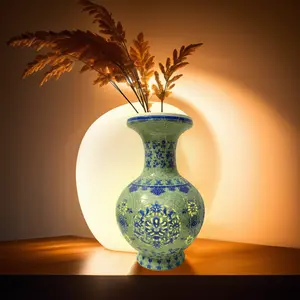 3D Puzzle Vase, Creative DIY Plastic Flower Vase for Home Decor Floral Gift Decorative Ornaments