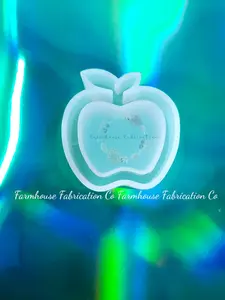 Apple Shaker Mold / Badge Reel Mold / Shaker Mold / Shaker Silicone Mold / Phone Grip Shaker Mold / Badge Reel Shaker Molds / Epoxy Mold