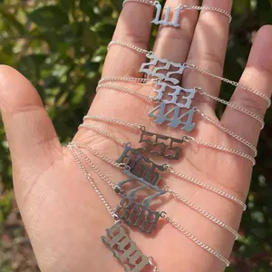 Angel Number Necklace (222)