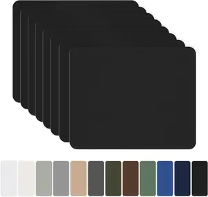 OAZ 8 Pieces 7.87 X 5.9 Inch Nylon Repair Patches Nylon Fabric Patch Self-Adhesive Fabric Repair Tape Waterproof Lightweight Outdoor Gear Patch Kit for down Jacket Clothing Tent Bag (Black)