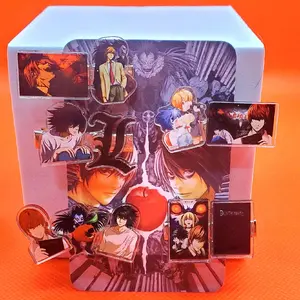 Kawaii Style Death Anime Hair Clips Set of 5 or 10 Handmade Accessories Inspired by Anime Characters