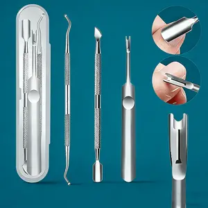 Foot Care Manicure Kit with 3 Tools, Ideal for Ingrown & Thick Toenail Care and Dead Skin Removal