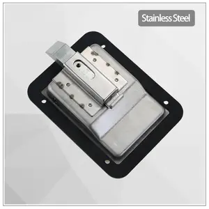304 Stainless Steel Panel Lock Industrial Electrical And Mechanical Equipment Toolbox Embedded Container Door Lock