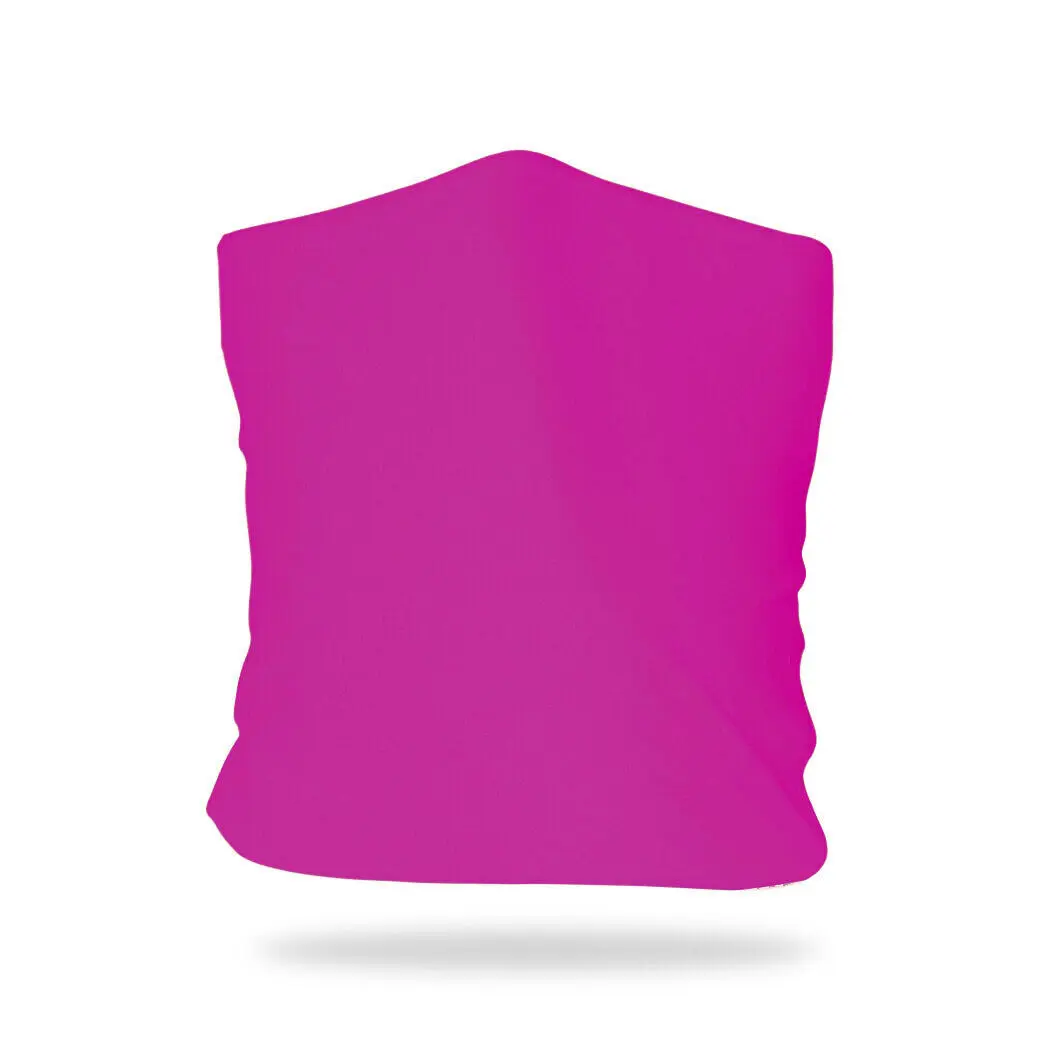 GFAR Multifunctional Headwear - Solid Dark Pink RokBAND, Lightweight Neck Gaiter Headband for Active Lifestyle & Any Activity, Moisture-Wicking, Uv Protection Upf 19+, Scarf