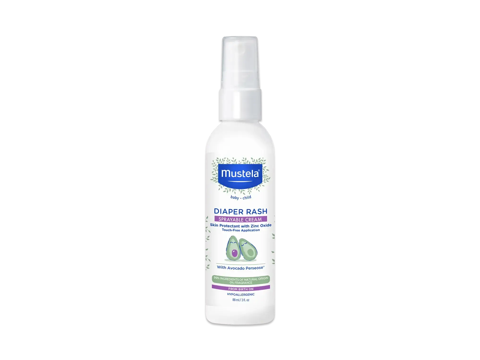 Diaper rash sprayable cream Diaper rash sprayable cream