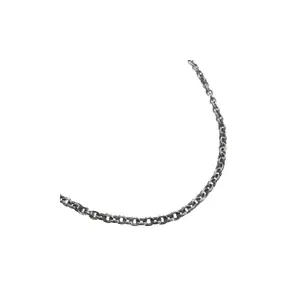 Paper chain 20 inch 925 Unisex necklace A+rank "Silver" CHRM0434