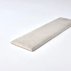 Urban Brick Gris 3x12 Bullnose Ceramic Tile