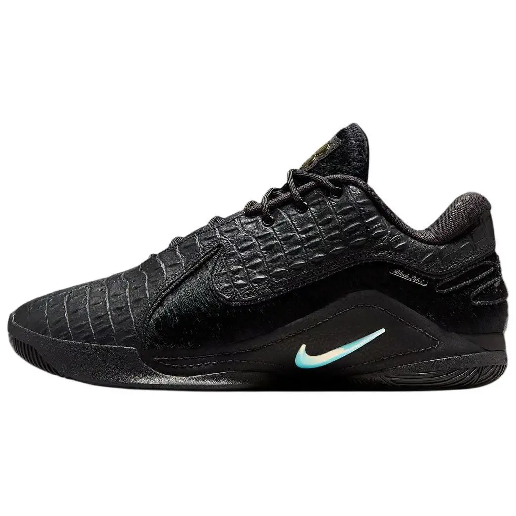 Nike LeBron 22 LX 'Black Label Pack' Men's Basketball Shoes - Bold Black & Gold Design, Lightweight Cushioning, Durable Traction, Secure Fit, Basketballshoes, Court Performance, No, Narrow Fit, Court Play, True-To-Size, High Top Shoes