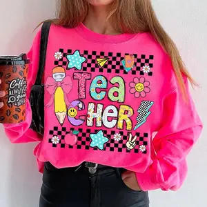 Coquette Teacher Shirt , Teacher Pencil Coquette Bow , Teach Love Inspire , Bright Doodle, Back To School, Teacher Appreciation Gift