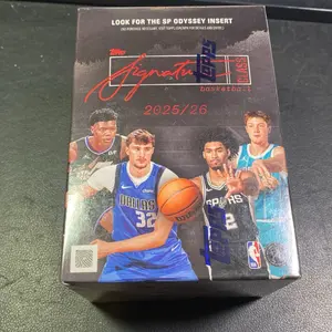 2025/26  Topps signatures, NBA basketball 1 Blaster break