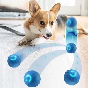 Shaky Ball Toy for Small Dogs, Shaking Dog Ball, Vibrating Dog Ball,Vibrating Ball for Dogs, Interactive Dog Ball, Automatic Moving Dog Toy Ball for Dogs(About 2.1 inch,Not Suitable for Medium to Large Chewers)